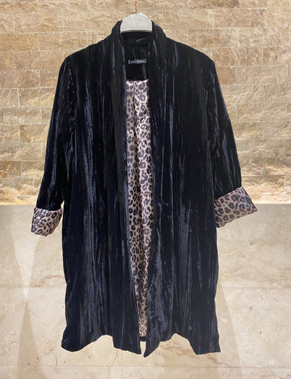 2352328 Velvet Jacket - Brown Loft