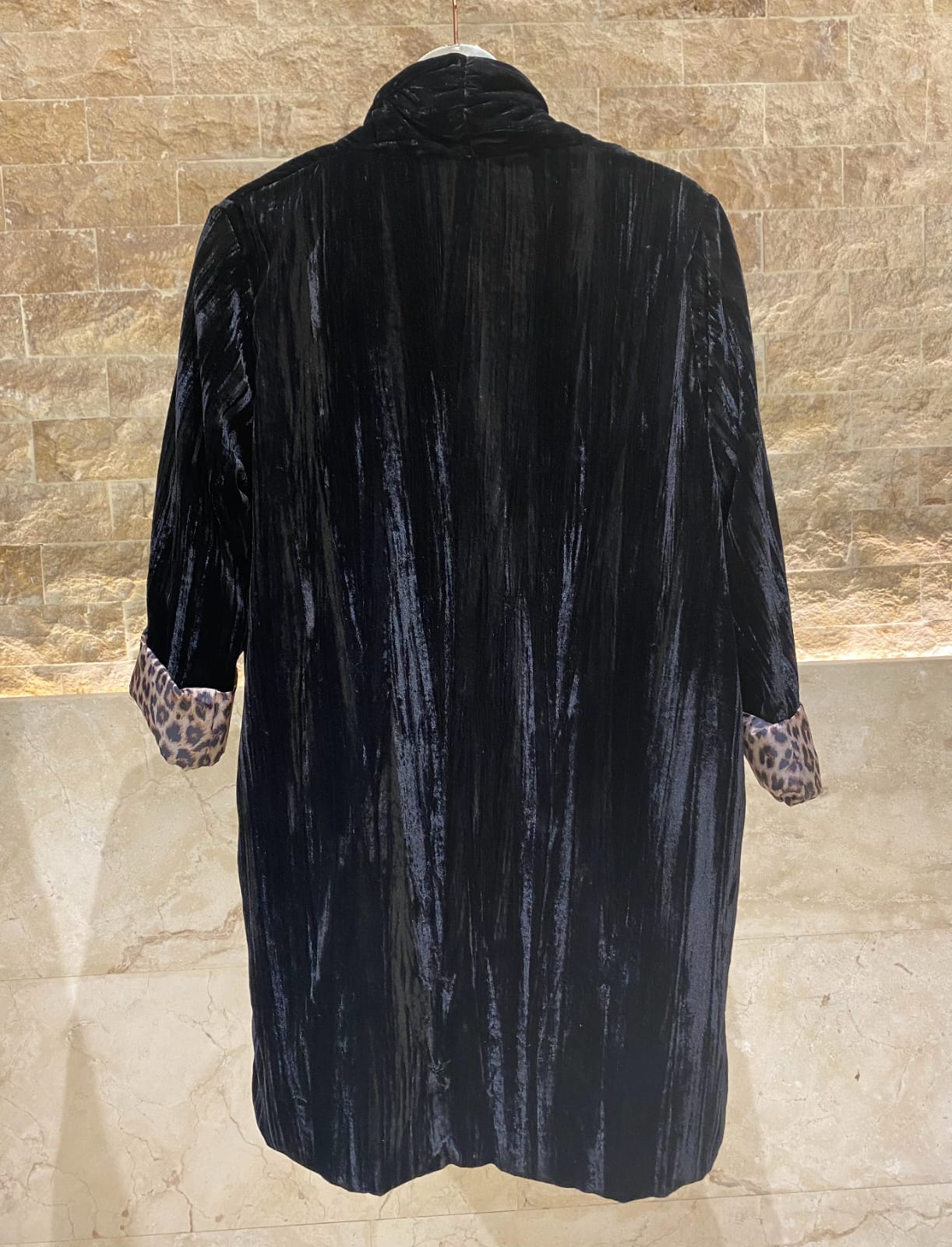 2352328 Velvet Jacket - Brown Loft