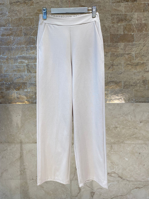 2435 Wide Leg Stretched Pants