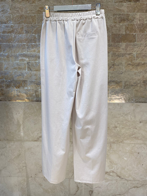 2435 Wide Leg Stretched Pants