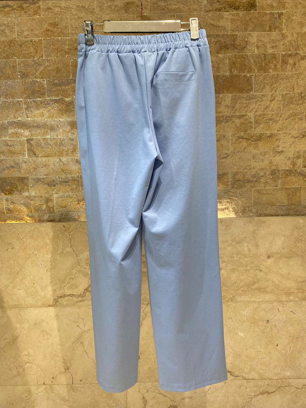 2435 Wide Leg Stretched Pants