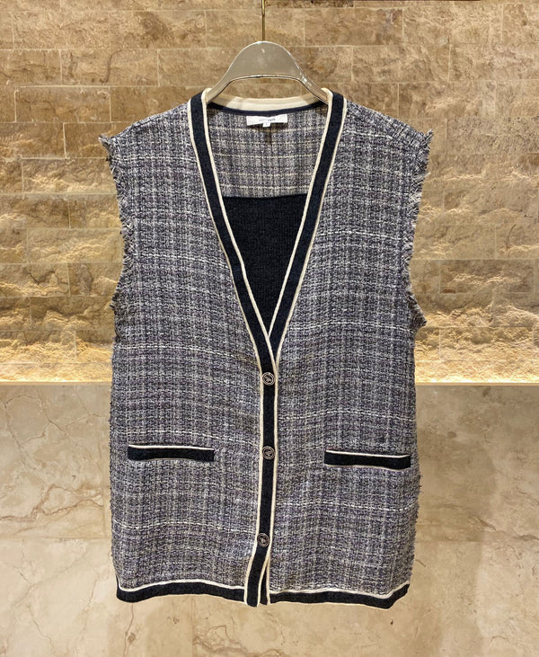 24W-2077  Lurex Vest سترة لوركس