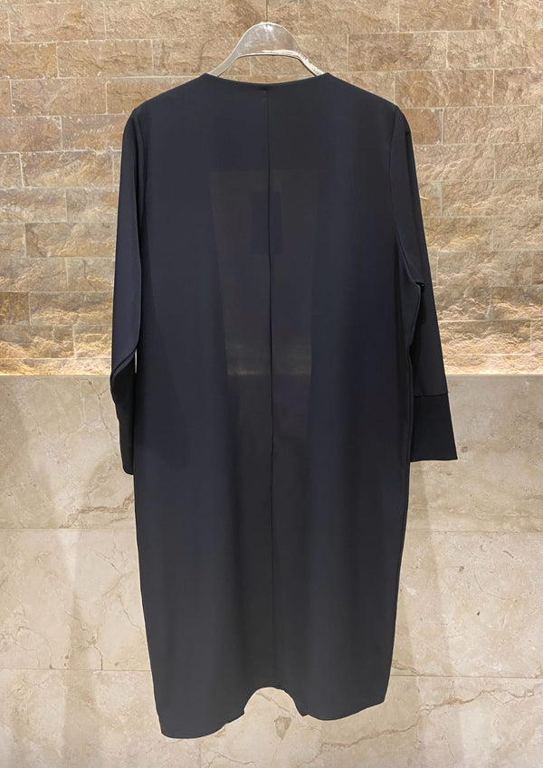 256099999 Open Front Long Cardigan كارديجان طويل مفتوح من الأمام