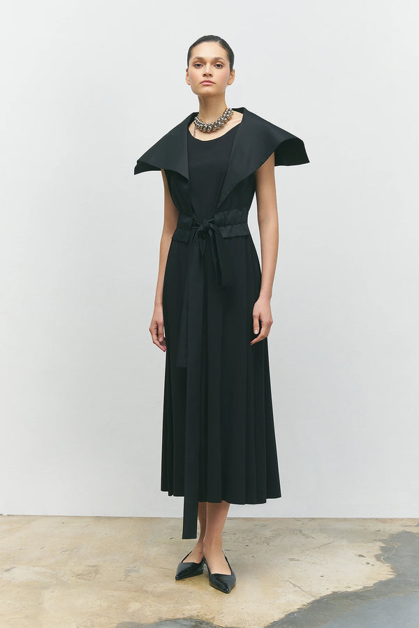 Taffeta Long Dress - BZ2075