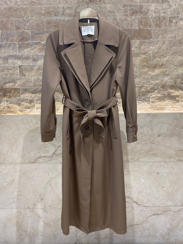 25W-524 Belted Trench Coat معطف ترنش بحزام