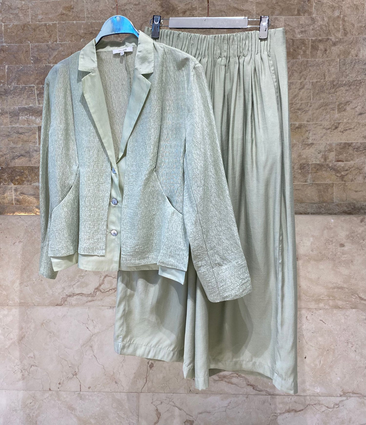 26S-5087/8088 Relaxed Fit Jacket and Pants - Brown Loft