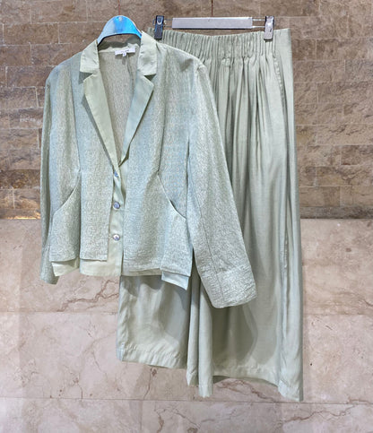 26S-5087/8088 Relaxed Fit Jacket and Pants - Brown Loft