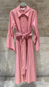 26SS-BZ2160 Belted Maxi Dress - Brown Loft