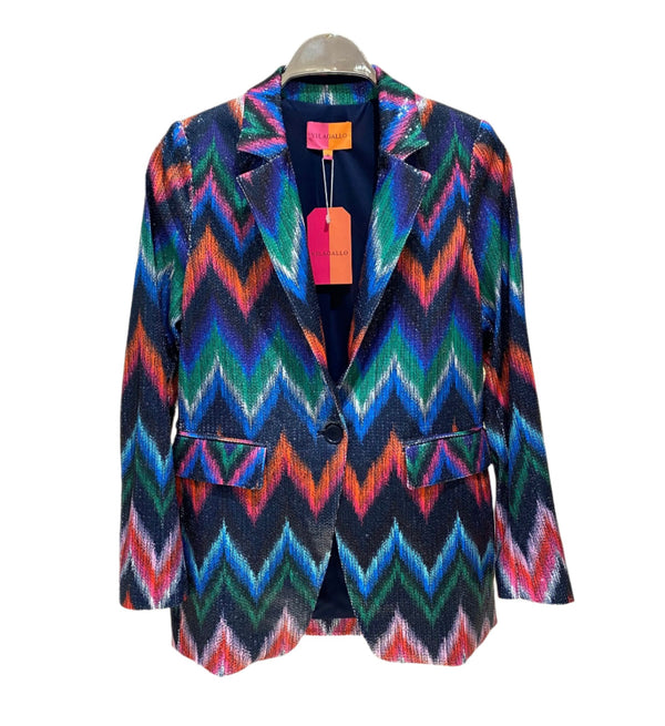 31797 (Zigzag Sequin Jacket) جاكيت متعرج بالترتر