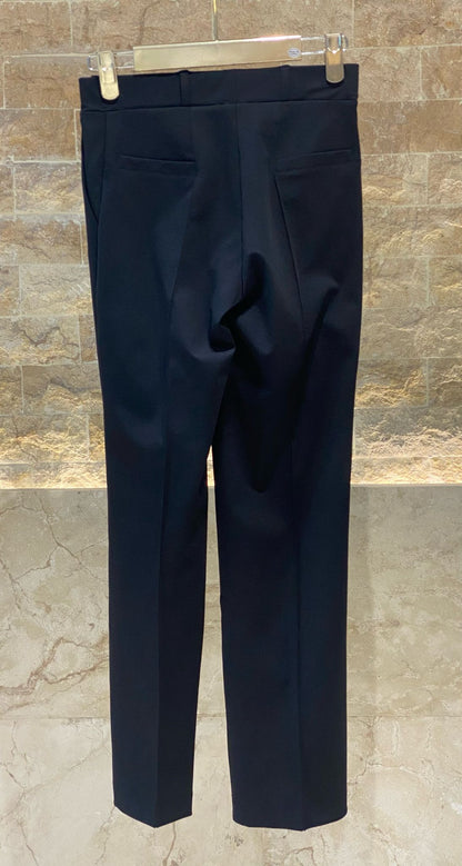 Elastic Waistband Stretch Knit Pants - 32187 - Brown Loft
