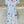 V Neck Crossover Printed Long Dress - 32346
