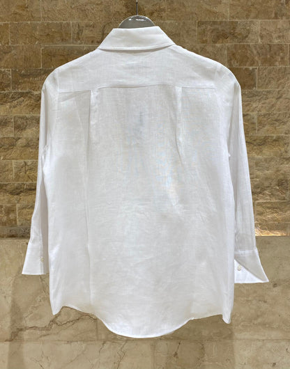 33209 Linen Shirt - Brown Loft