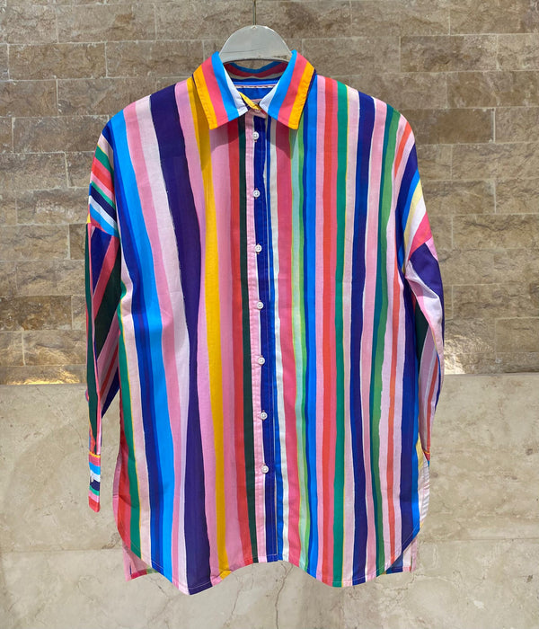 33269 Multicolored Stripe Shirt