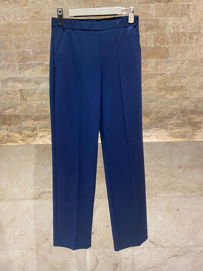 33285 Straight Leg Pants - Brown Loft
