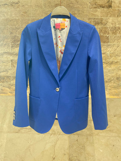 33332 Classic Lapel Jacket - Brown Loft