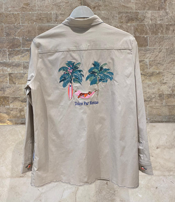 33411 Colored Buttoned Jacket