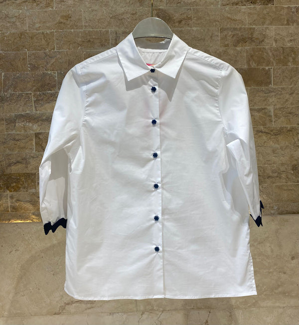 33606 Classic Collared Cotton Shirt