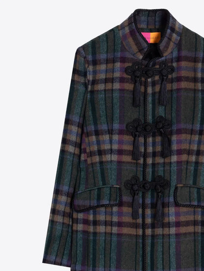 33854 Toggle Check Coat