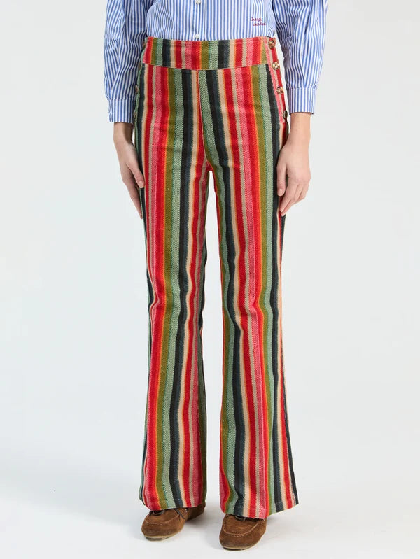 Herringbone Micro-Corduroy Trousers 33855