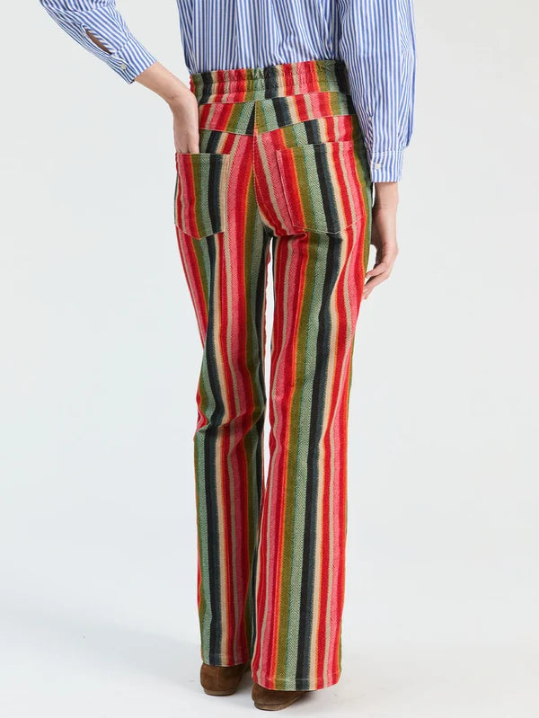 Herringbone Micro-Corduroy Trousers 33855