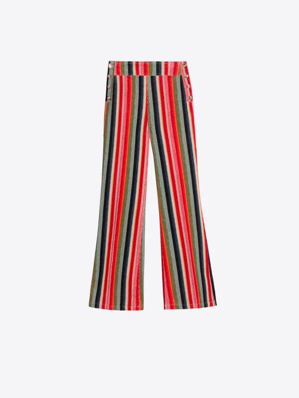 Herringbone Micro-Corduroy Trousers 33855