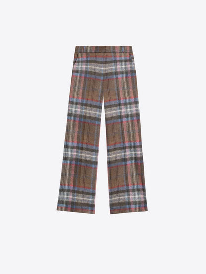 Brown Checked Jacket and Tartan Plaid Trouser Set 33873/33874