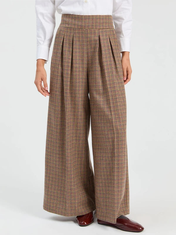 Blue And Green Plaid Trousers 33899