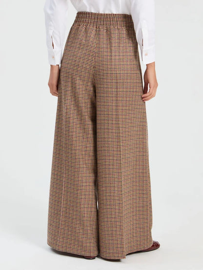 Blue And Green Plaid Trousers 33899