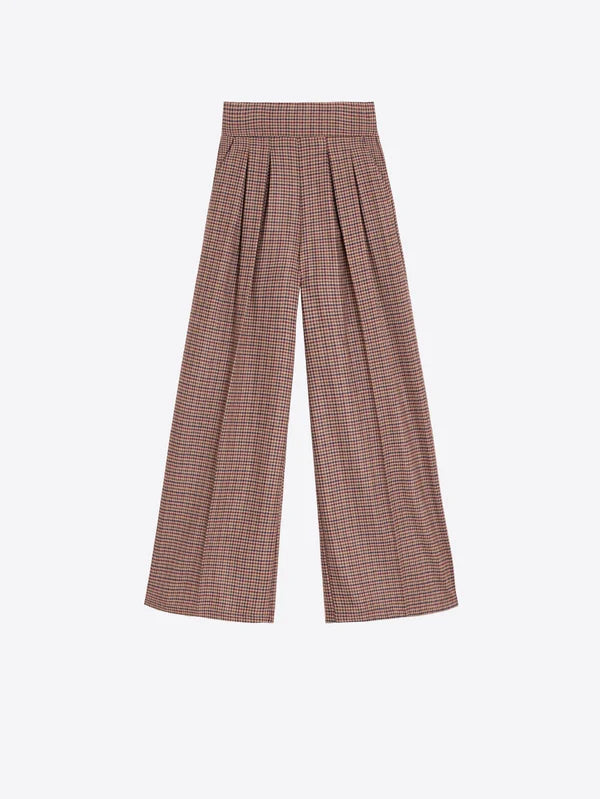 Blue And Green Plaid Trousers 33899