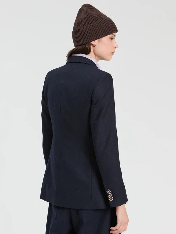 Navy Wool Jacket 33940