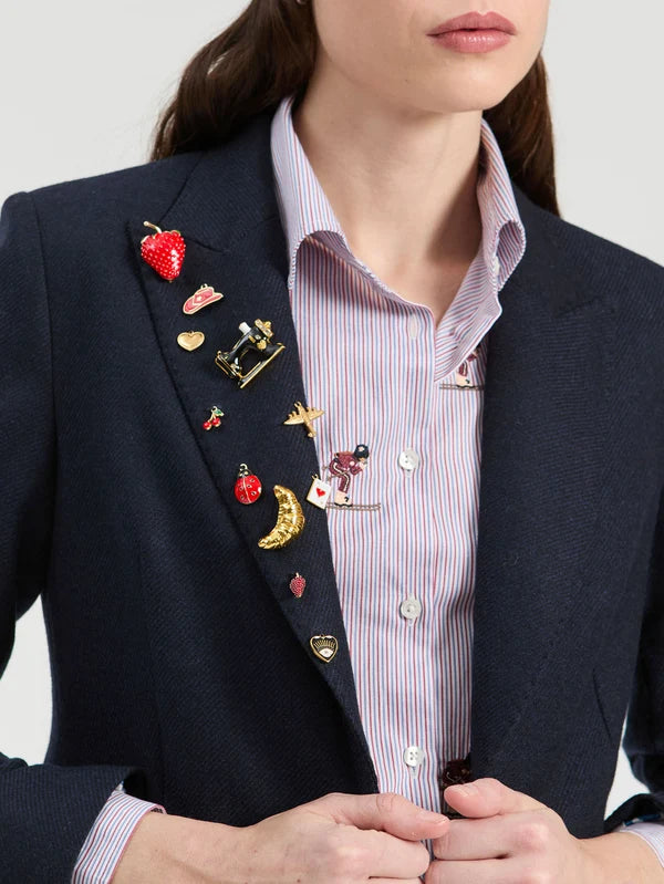 Navy Wool Jacket 33940