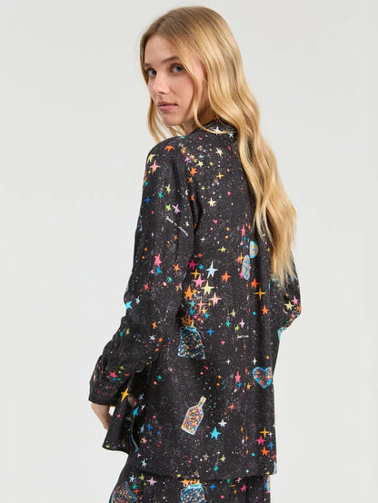 Constellation Print Shirt &amp; Pant Set 34073-34074