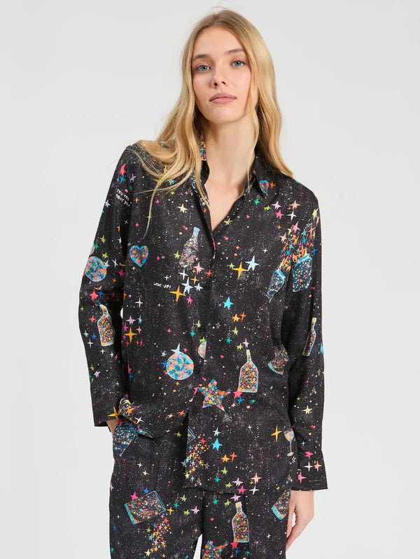 Constellation Print Shirt &amp; Pant Set 34073-34074