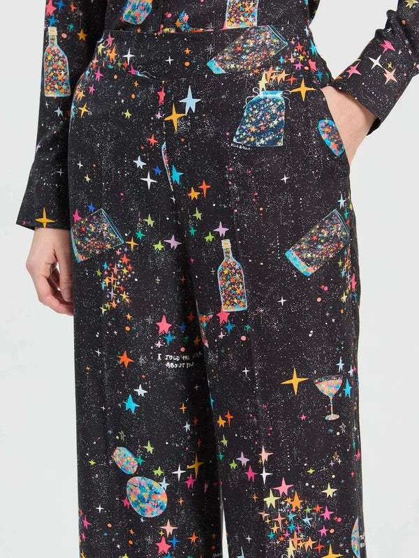 Constellation Print Shirt &amp; Pant Set 34073-34074