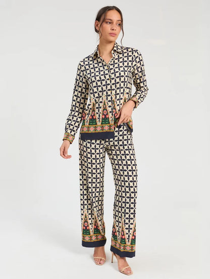 Geometric Folk Shirt 34079