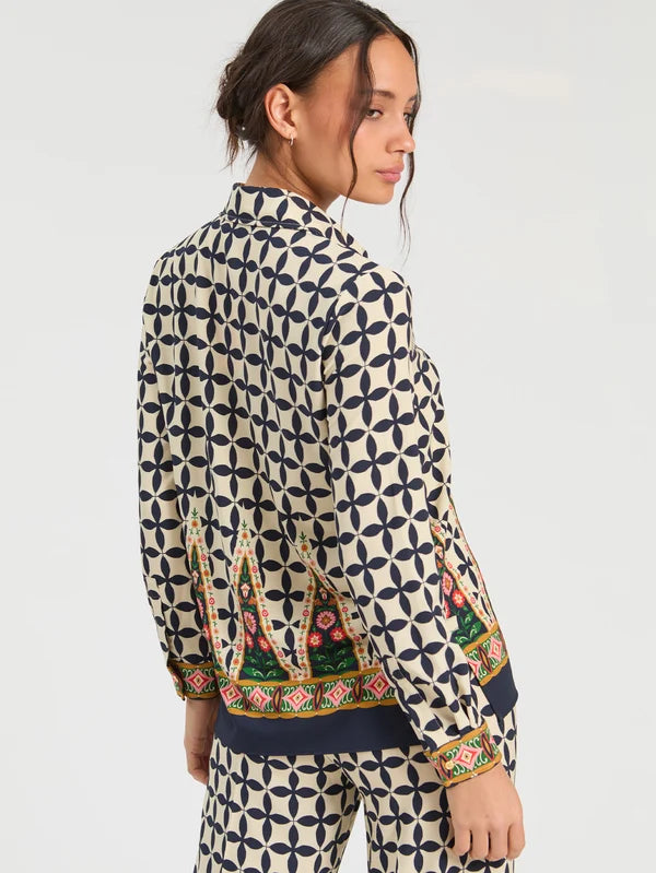 Geometric Folk Shirt 34079