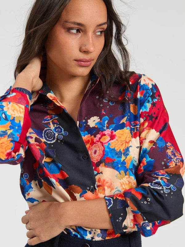 Floral And Mushroom Shirt 34187