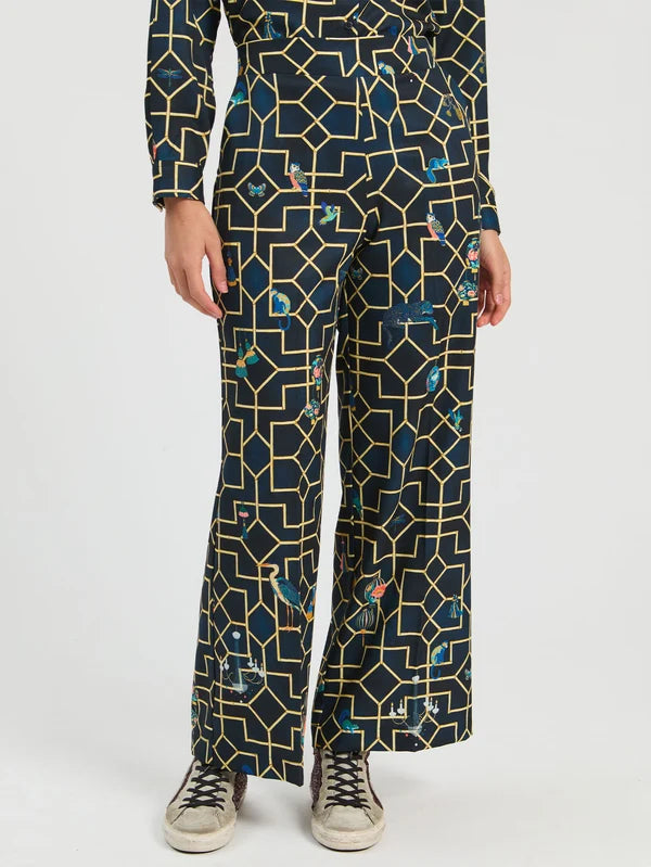 34238-34210 Bamboo Navy Shirt and Pant Set 34238-34210