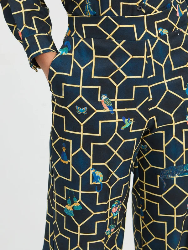 34238-34210 Bamboo Navy Shirt and Pant Set 34238-34210