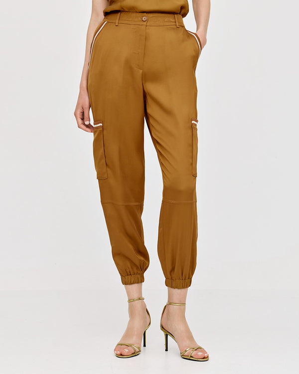 Cargo Satin Pants