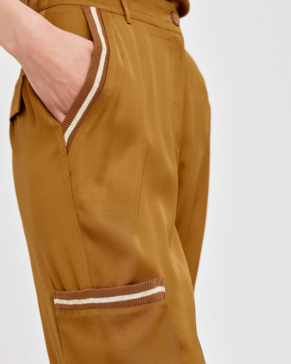 Cargo Satin Pants