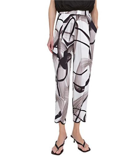 43-5029 Patterned Printed Pants