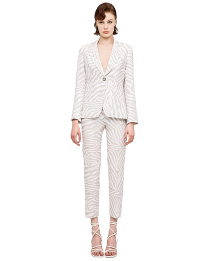 Zebra Print Jacket - 43-1076
