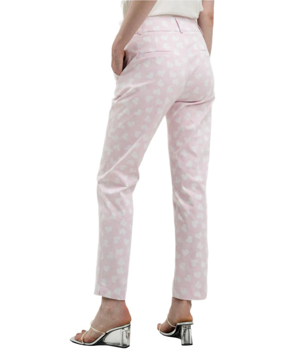 43-5161 (Heart Print Pants) السراويل طباعة القلب