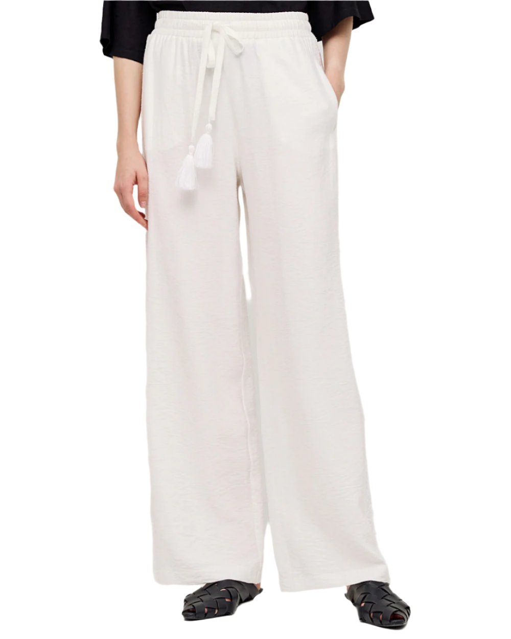 43-5182 Wide Leg Pants with Sequins