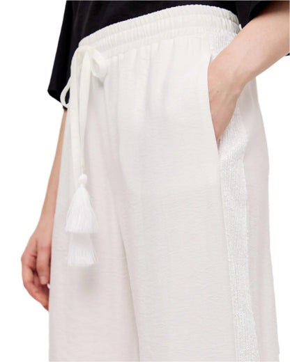 43-5182 Wide Leg Pants with Sequins