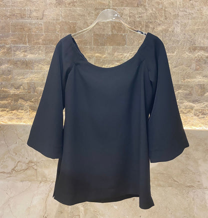 Crepe Top with Flare Sleeves - 44-2162