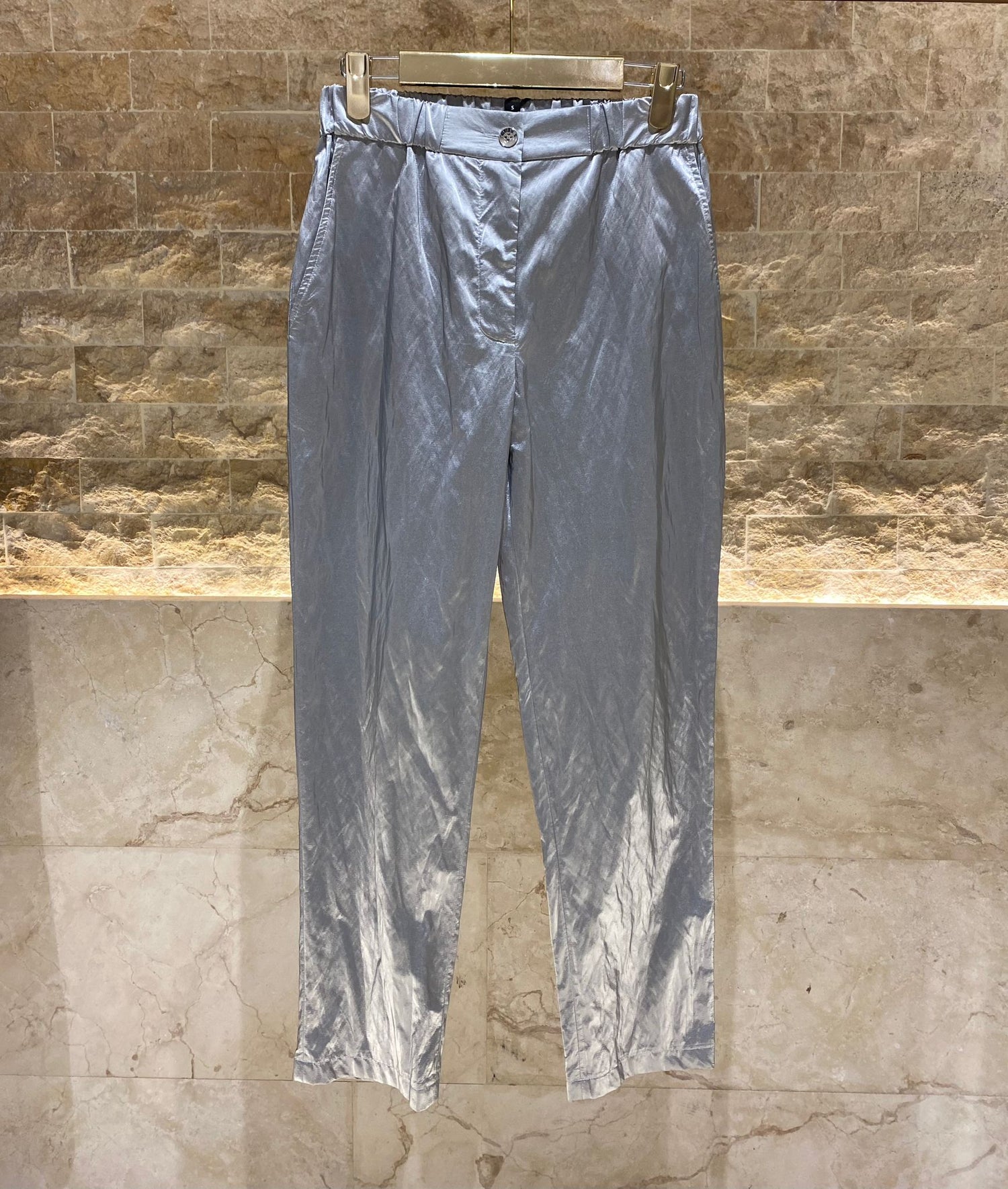 Metallic Effect Pants - 44-5013