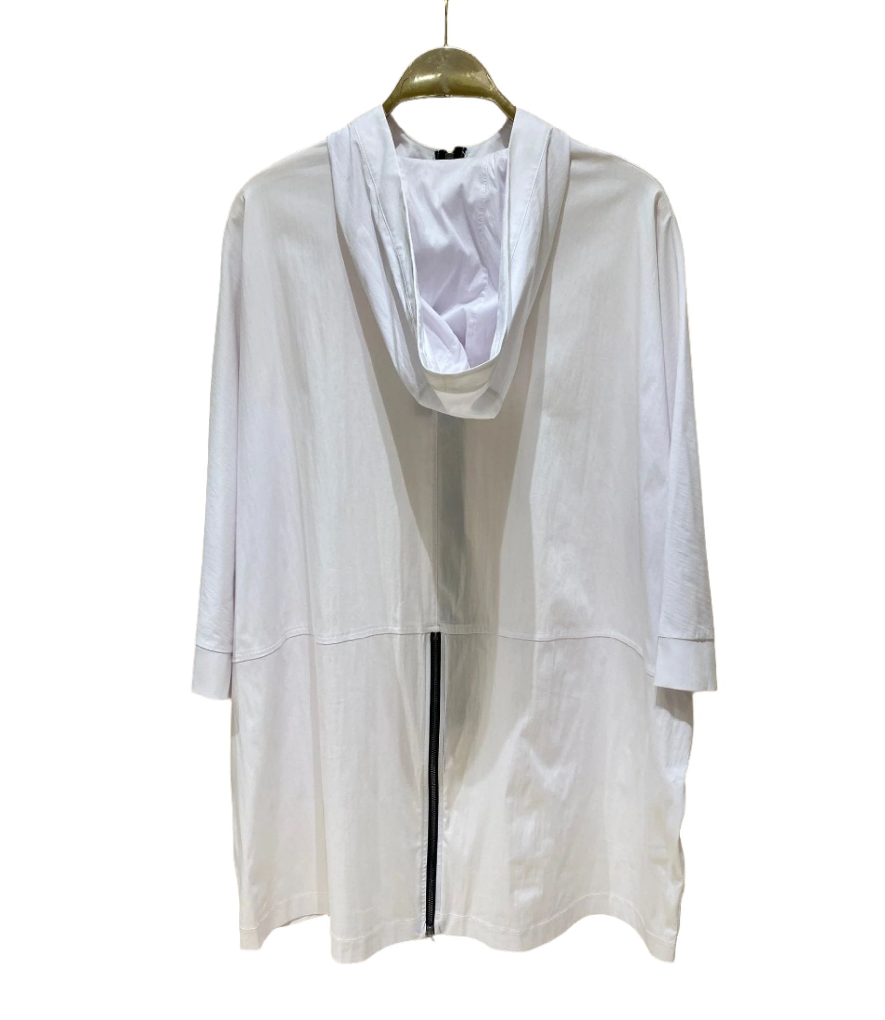 24Y235211 Zippered Oversized Hoodie Jacket