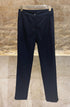 53-5100 Buttoned Zippered Straight Leg Ankle Pants - Brown Loft